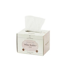 화이트래빗 뽑아쓰는 홀 화장솜, 100개입, 1개