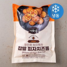 쿠즈락앳홈 찹쌀 피자치즈볼 (냉동), 319g, 1팩