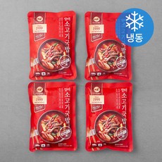 미스타셰프 장터 소고기 국밥 (냉동), 600g, 4개