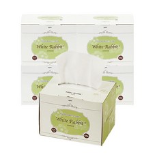 화이트래빗 뽑아쓰는 플레인 화장솜, 100매입, 5개