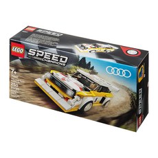 LEGO 樂高 極速賽車系列1985奧迪Sport quattro S1 76897, 混色