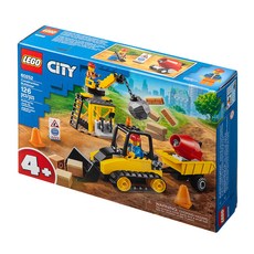 LEGO 樂高 城市系列 工程推土機 60252, 混色