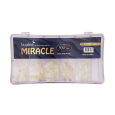 Lupine Nail 奇蹟橢圓形美甲片 500入, 素色, 1組