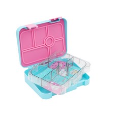 Kong Kong便當盒 6格便當盒, 天藍色, 1個