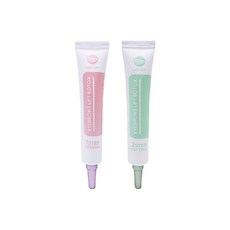 Lash UP 翹睫眉毛護理劑組 第1劑+第2劑, 20ml, 1組