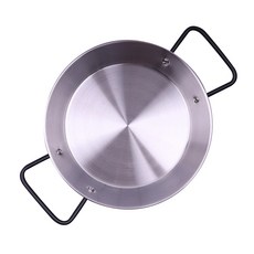 雙耳不鏽鋼海鮮燉飯鍋, 28厘米, 1個