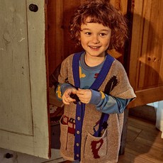 Matilda ny 孩童 Holic 針織背心外衣