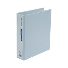 BIGPROS大興白色O型環活頁夾 3孔 A4 7cm R646, 白色, 1個