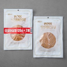 리프레쉬 페루산 반찬용 오징어실채, 120g, 2봉