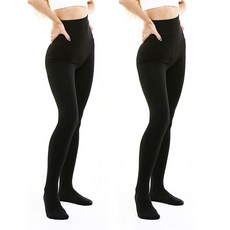씨엘스토리 여성용 웜핏업 유발 기모 타이즈 2p