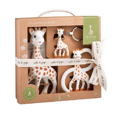 SOPHIE LA GIRAFE 固齒器禮盒組, 混色, 1組
