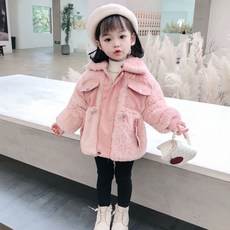 女童款毛絨外套