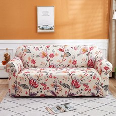 더플로우 사계절용 부드러운 프린팅 소파 커버, 33, 1개