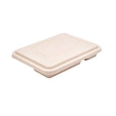 밀짚 도시락 뚜껑 대 1250 1200ml 공용, 50개입, 2개