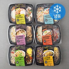 더바른 테이스티인 도시락 혼합 6종세트 (냉동), 1.285kg, 1세트