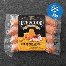 에버굿 베이컨 체다치즈 소시지 (냉동), 340g, 1개