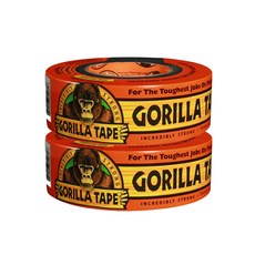 GORILLA 黑色絕緣膠帶 48mm*11m, 黑色的, 2個