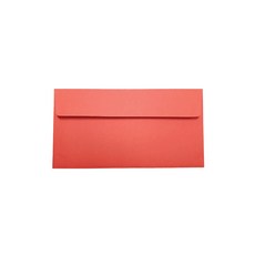 邀請函 新鈔 票券 信封 進口紙 零用錢信封 175 x 85 mm, 深紅色, 100個