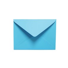 卡片 邀請函 請帖 進口紙 明信片信封 180 x 120mm, 淺藍色, 100個