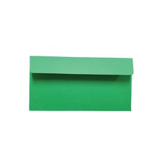 票券式禮券 現金回禮卡 封套式進口紙零用錢信封 175 x 85mm, 綠色, 100個