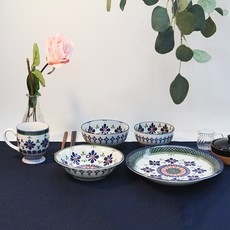 폴라브 나혼자산다 혼밥 D 식기세트 5p, 클로버, 식기 5종