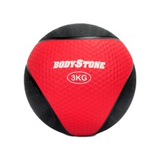BODYSTONE 藥球 MB6304, 紅色的, 3公斤