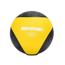 BODYSTONE 藥球 MB6304, 黃色的, 1公斤