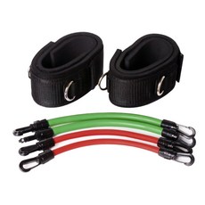 BODYSTONE 加速下半身阻力帶套組, 綠色, 紅色, 1個