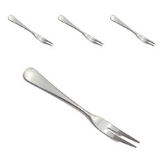 Nouart 1810不鏽鋼茶點叉, 單色, 4個