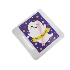 方形外帶盒+棒棒糖紙卡+迷你叉子, 100套