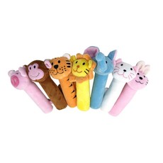 World Toy 動物響鈴手紙棒 7入