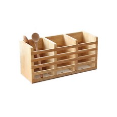 Cookchami原木多功能3格筷架, 單色