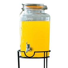 CAFE CLUB 果汁機密封 5L + ABS 閥門, 混色, 1組