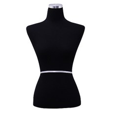 MADA 女子上半身，腰帶基本針織尿烷人體模特55, 黑色, 1個