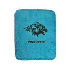PINHUNTER 高爾夫球巾 基本款, 4部落圖騰狼藍色