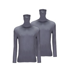 JXR 女款四季耳掛面罩內搭上衣2入