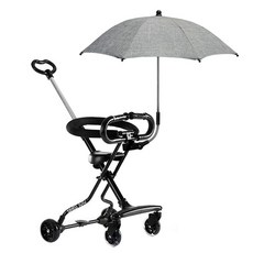 viviNi 抗紫外線推車陽傘, 灰色