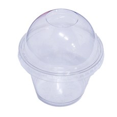 투명 뚜껑 컵케익컵, 1개입, 50개