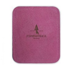 PINHUNTER 高爾夫球巾 基本款, 2長矛粉紅色