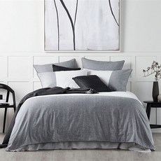 SHERIDAN 拼色被單, 碳