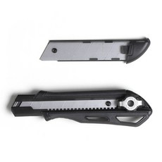 ANALOG 模擬生活鍍鉻切割刀雙鎖大號 25 mm, 1個, 混色