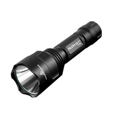 FALCONLIGHT 1500 流明 LED 手電筒 255664 FL-C86, 黑色的, 1個