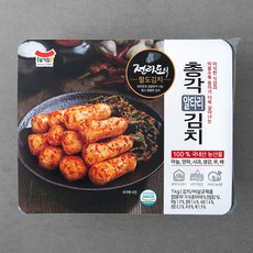 일가집 전라도식 총각 알타리 김치, 1kg, 1개
