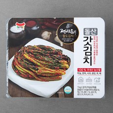 일가집 전라도식 돌산 갓김치, 1kg, 1개