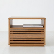 마켓비 SHOLID 협탁 5040 BSM4050, 1개, 캄포어베니어