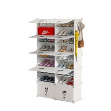 GAPANG 塑料燈櫃10樓2門08白色, 1個