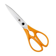 에스앤에프 다용도 주방가위 S2332, 오렌지, 1개