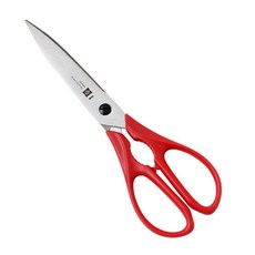 에스앤에프 다용도 주방가위 S2332, 레드, 1개