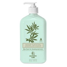 Australian Gold 金色澳洲 Hemp Nation 棕櫚與檀香身體乳液, 535ml, 1個
