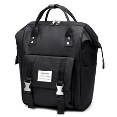 JH Company 大容量托特後背包, 黑色